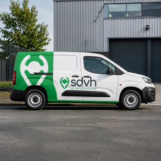 Representative van from the hire range